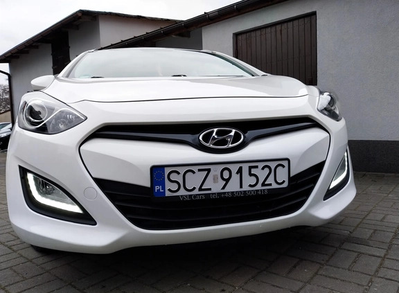 Hyundai I30 cena 34990 przebieg: 156000, rok produkcji 2014 z Brańsk małe 667